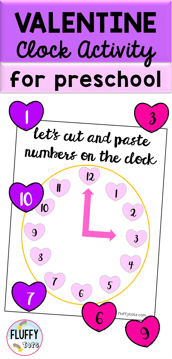 Valentine activity for preschool