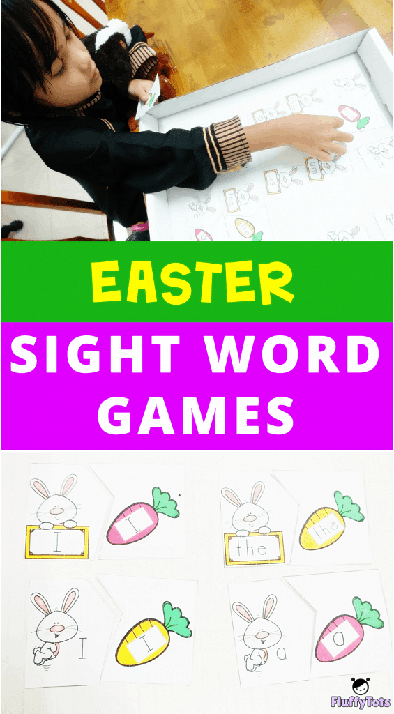 EASTER SIGHT WORD GAMES