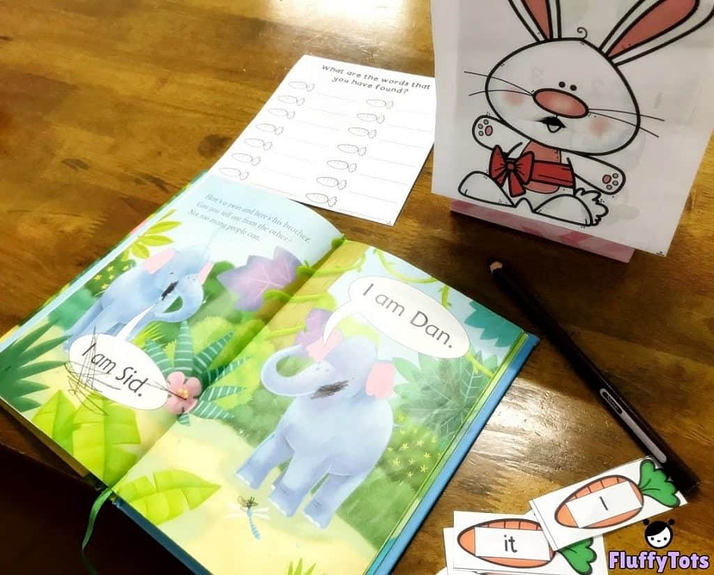 Easter sight word game