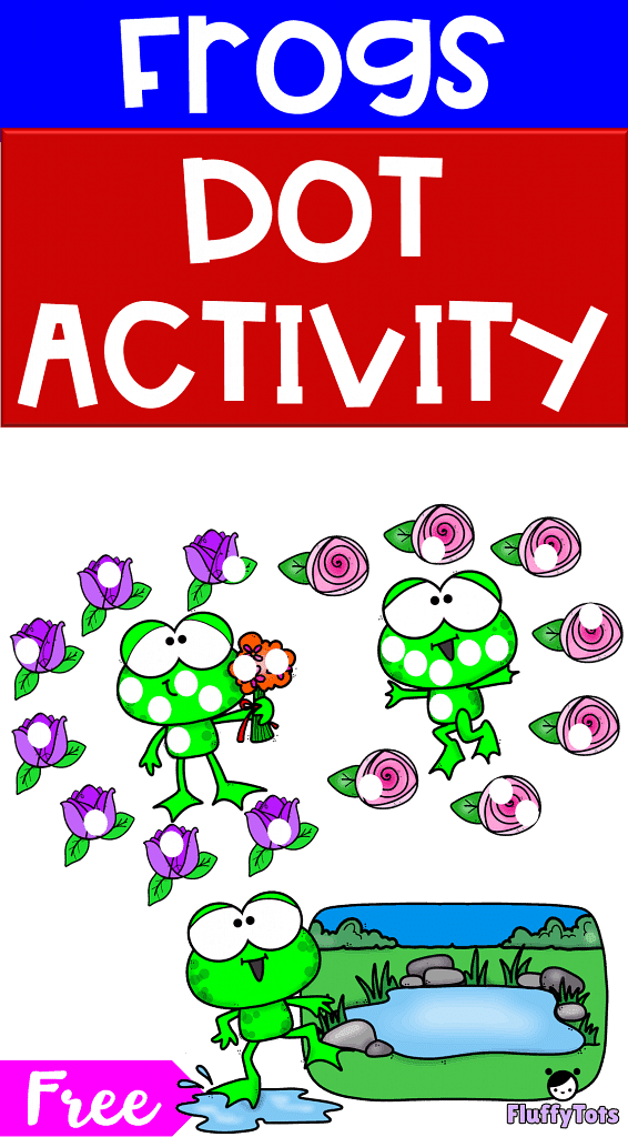 Frogs Dot Activity Printable