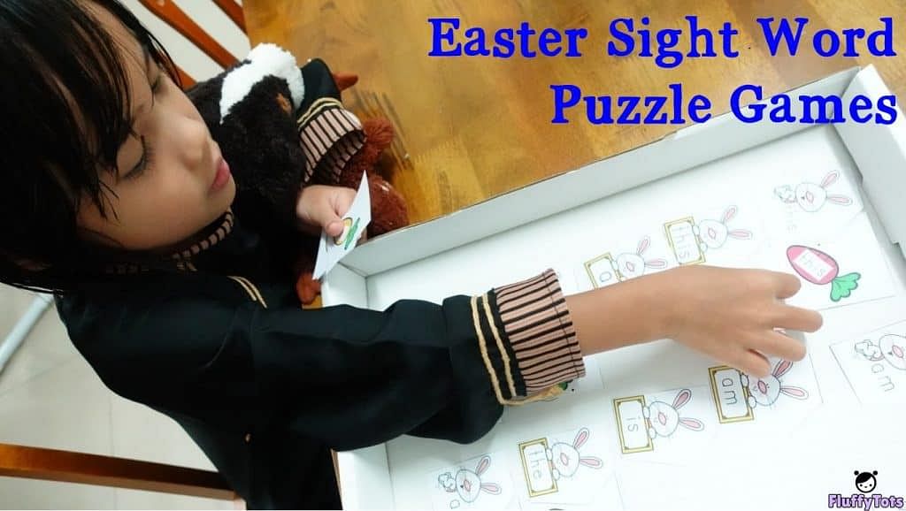 easter sight word game 