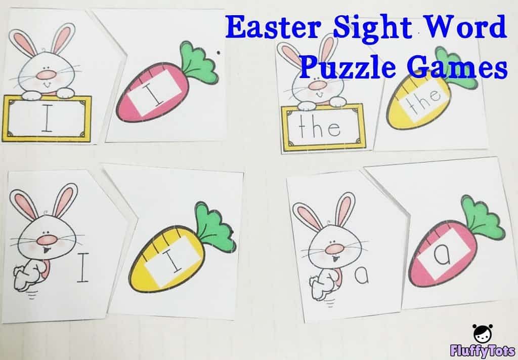 easter sight word game