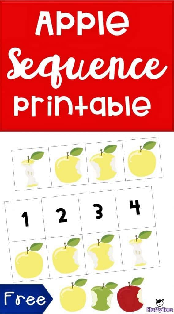 eating apple sequence activity
