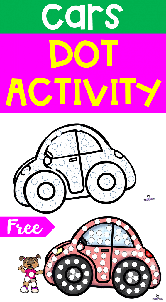 Cars Dot Activity