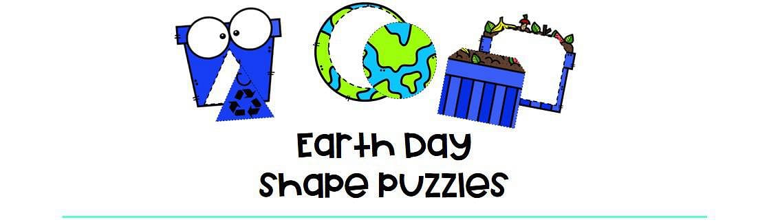 Earth Day Shape Matching Printables 1