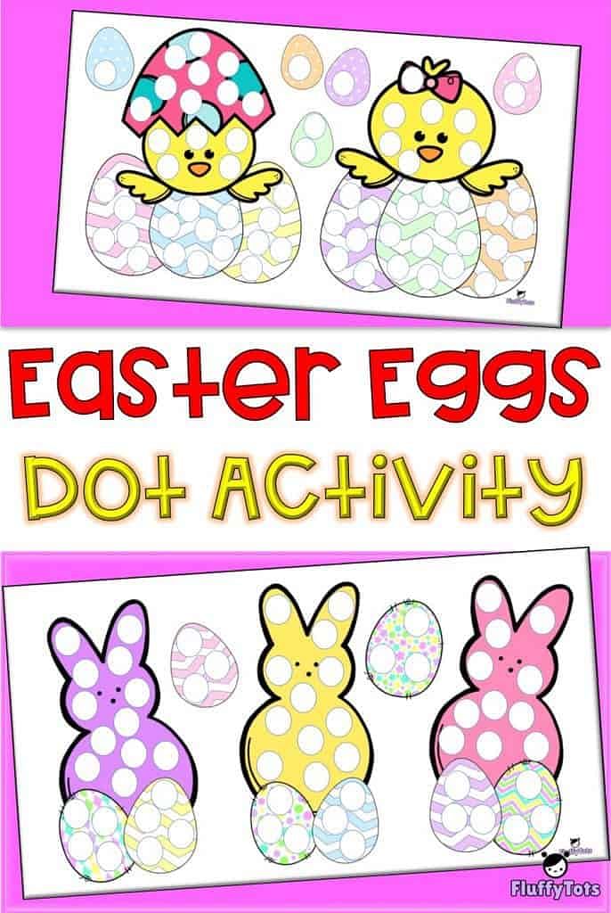 Easter Dot to Dot Printables