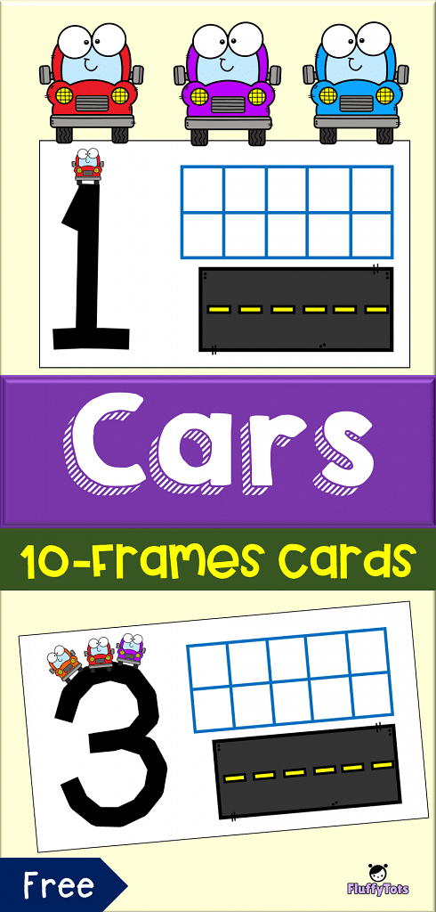 Crabs 10-Frames Task Cards : FREE 10-Frames Crabs 29