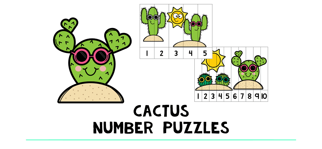 Cactus Number Puzzles