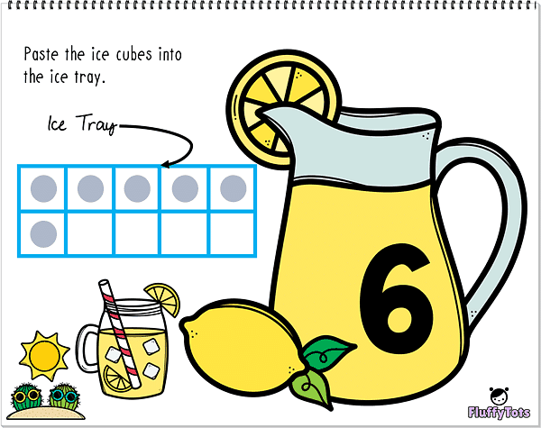 Lemonade 10-frames activity