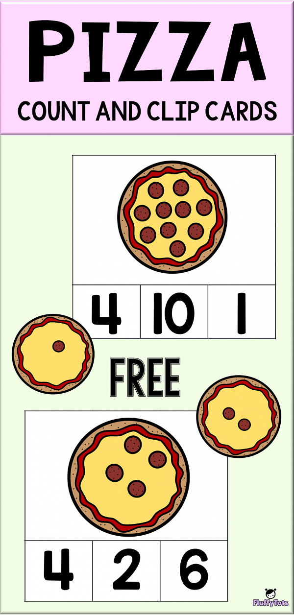Pizza Counting activity