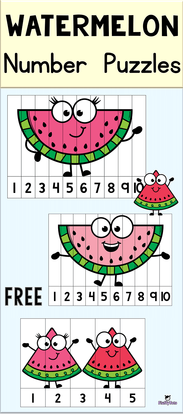 Watermelon Number Puzzles