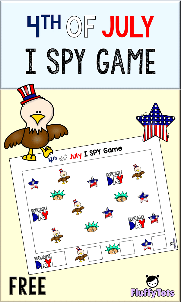 4TH OF JULY I SPY GAME