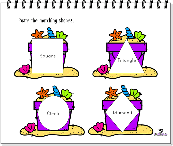 sand bucket shape free printables