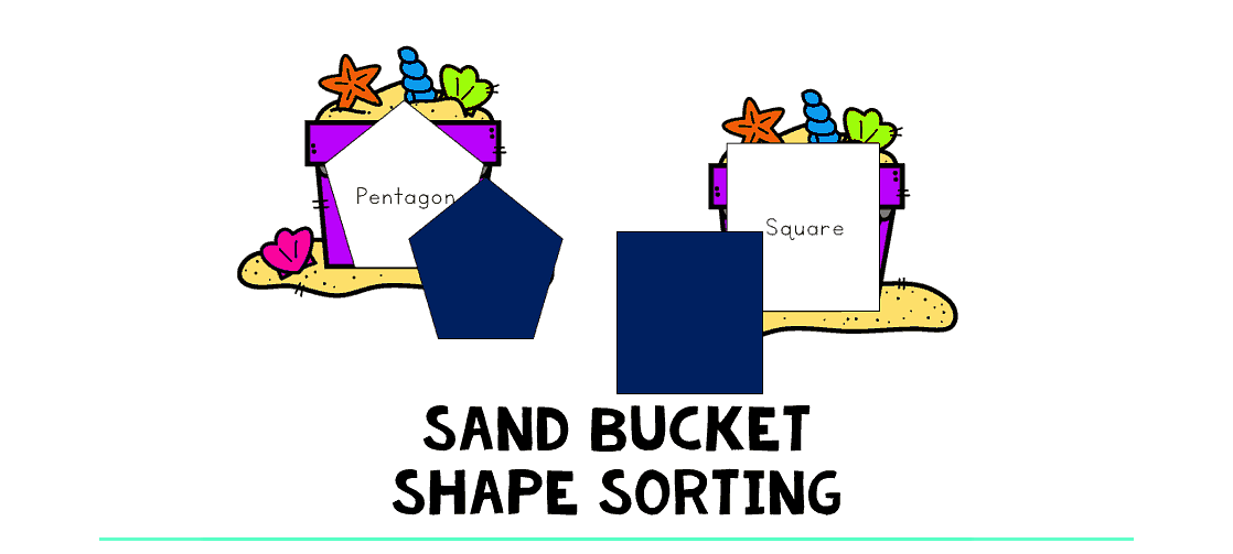 sand bucket shape sorting