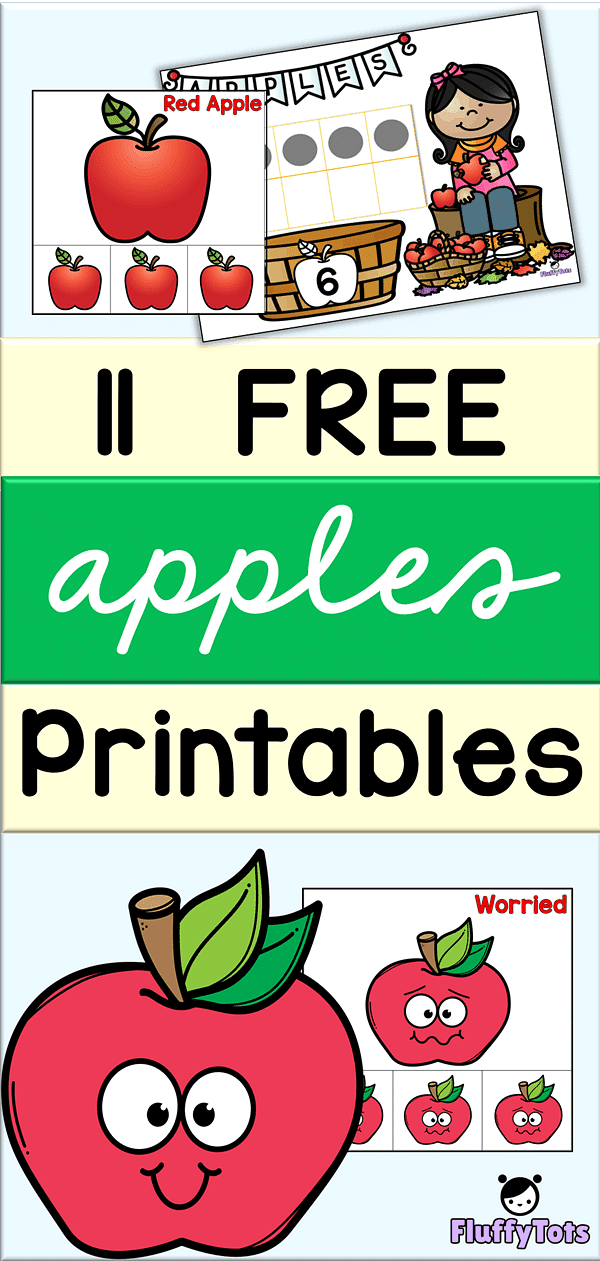 Apple Themed Printables