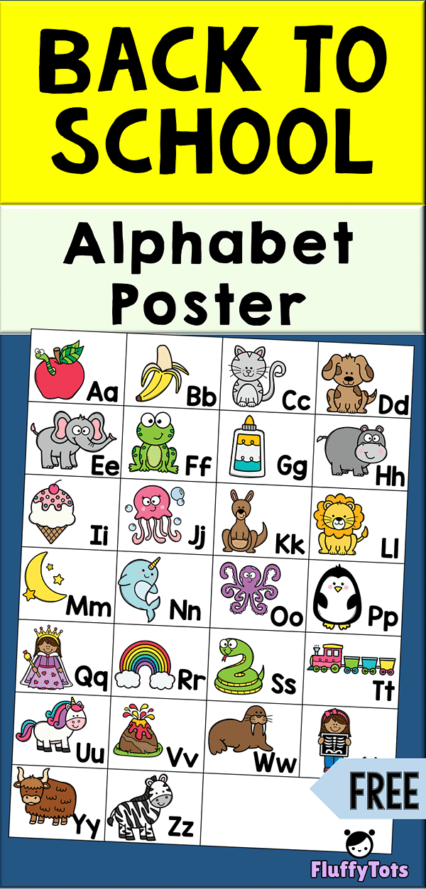 Alphabet Poster