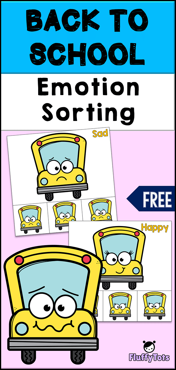 Emotion Sorting Printables