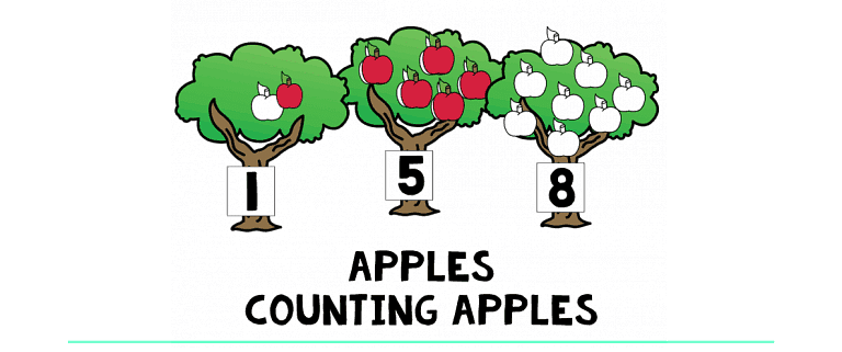 Counting Apples Printables : FREE Counting 1 to 10