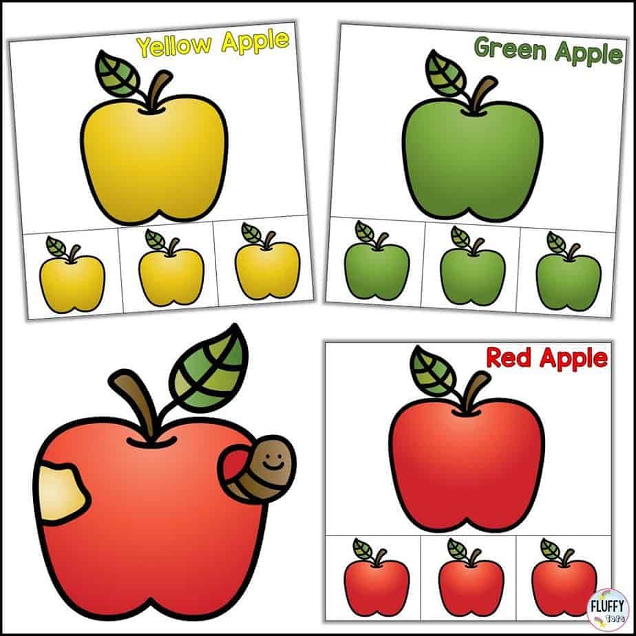 11 FREE Apple Themed Printable and Apple Lesson Plan for Preschool and Toddlers! 6