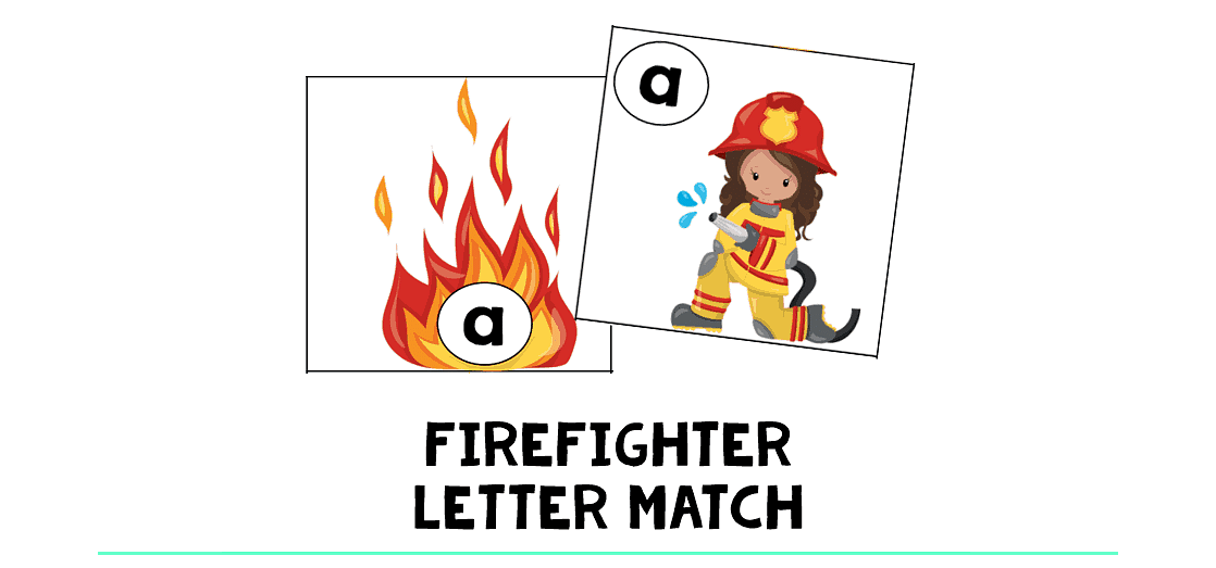 Firefighter Letter Match