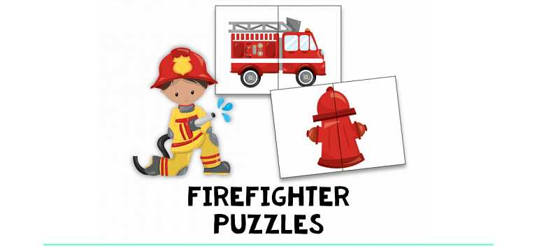 Firefighter Puzzles : FREE 4 Exciting Puzzles