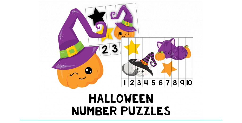 Halloween Number Puzzles