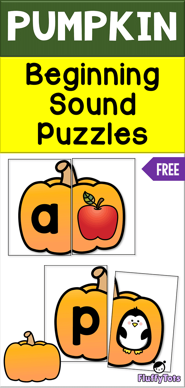 Pumpkin Beginning Sounds