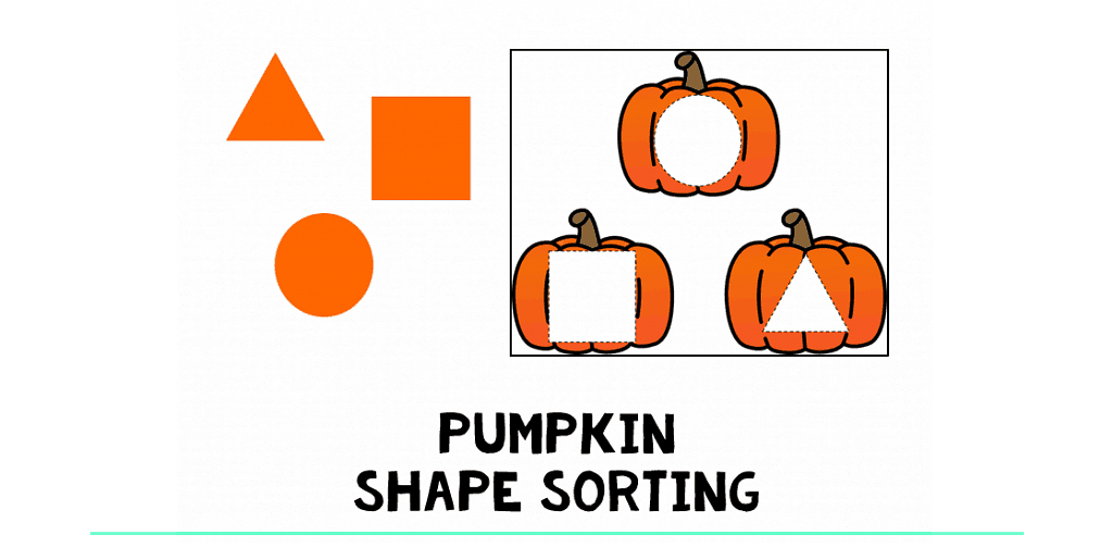 Pumpkin Shape Sorting