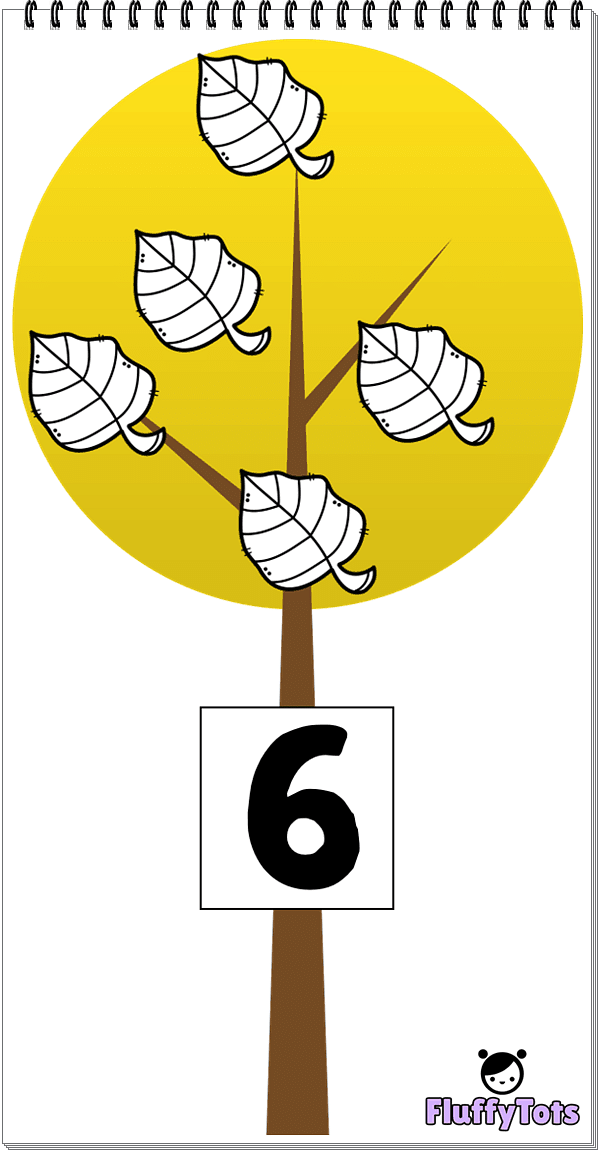 counting 1 to 10 fall activity