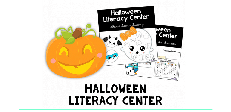 Halloween Literacy Center : Exciting 6 Fun Activities