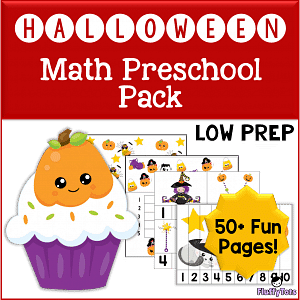 Halloween Math Preschool Pack