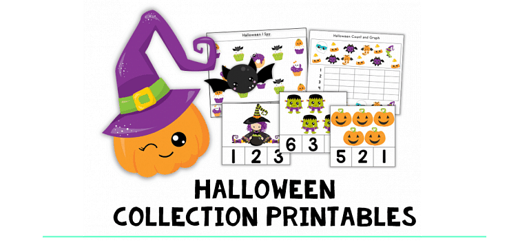 Halloween Printables : FREE 10 Printables for Toddlers and Preschoolers