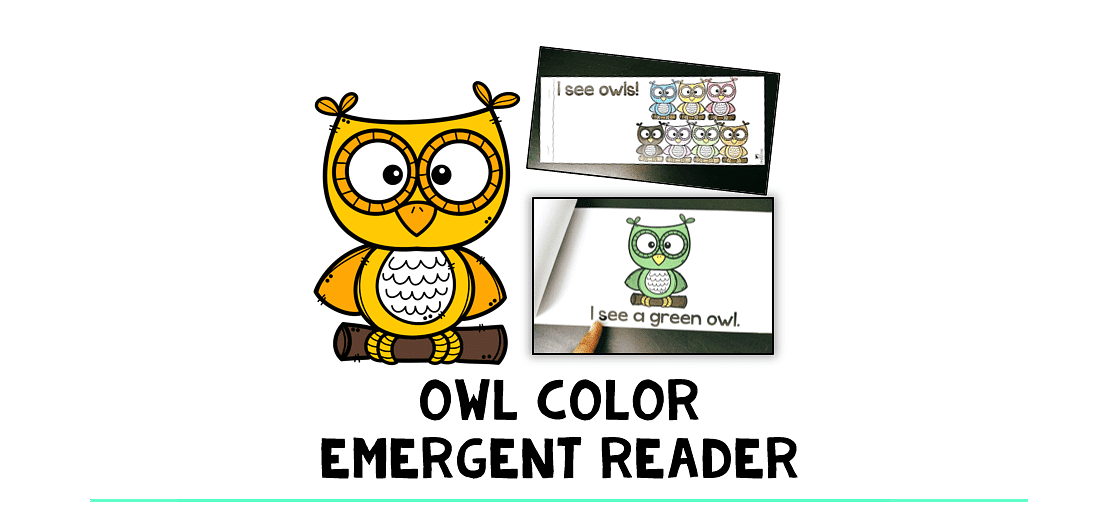 Owl Color Emergent Reader