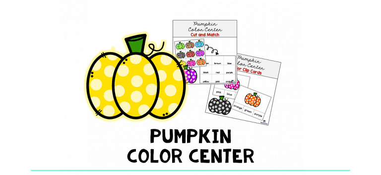 Pumpkin Color Center : Exciting 10 Color Centers!