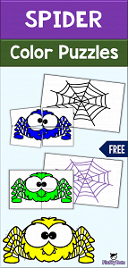 Spider Color Puzzles