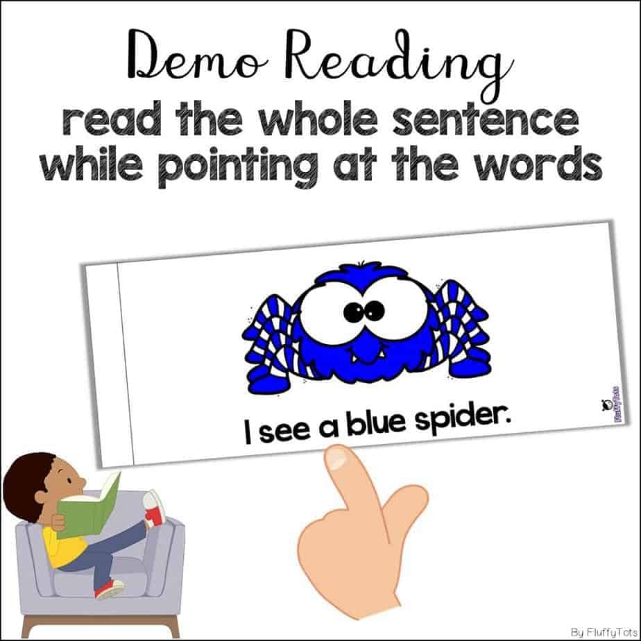 spiders emergent reader