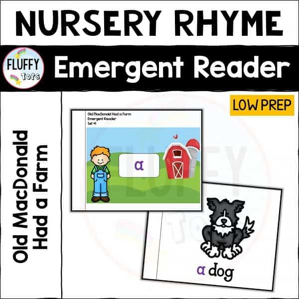 Nursery Rhyme Emergent Reader