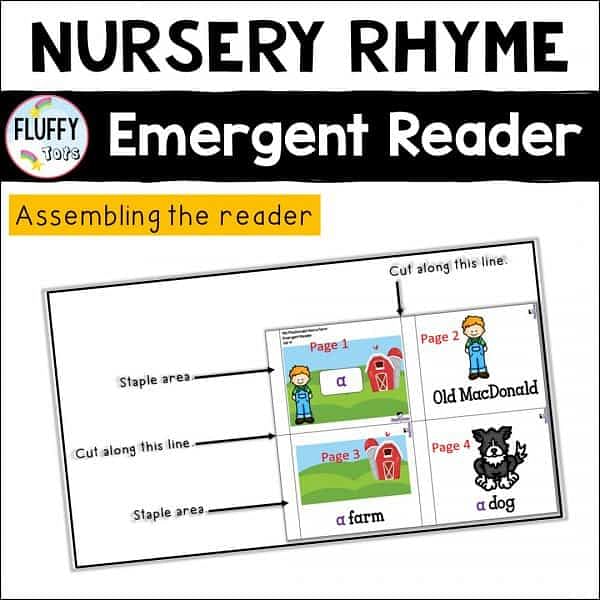 Nursery Rhyme Emergent Reader