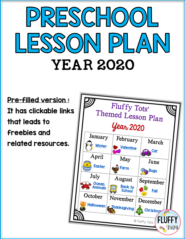 Preschool Lesson Plan