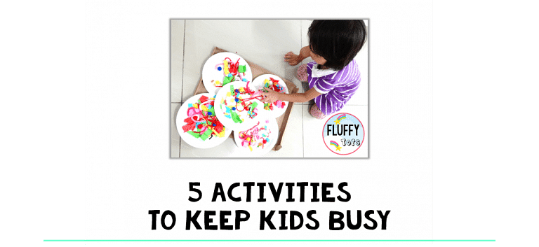 5 Simple Activities to Keep Your Kids Busy While Stuck Inside