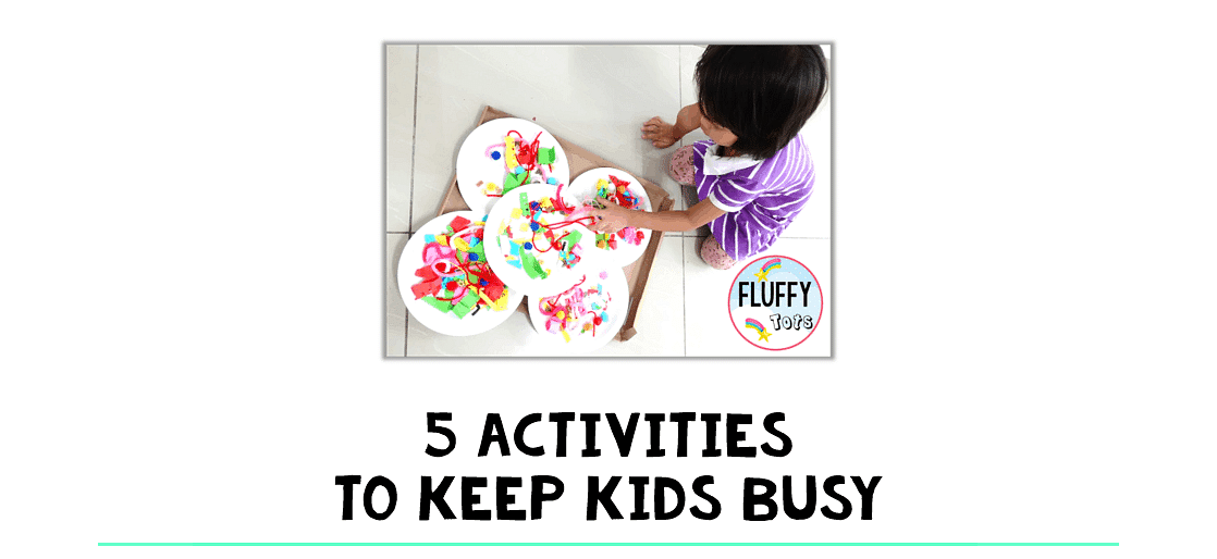 5 home activities to keep kids busy