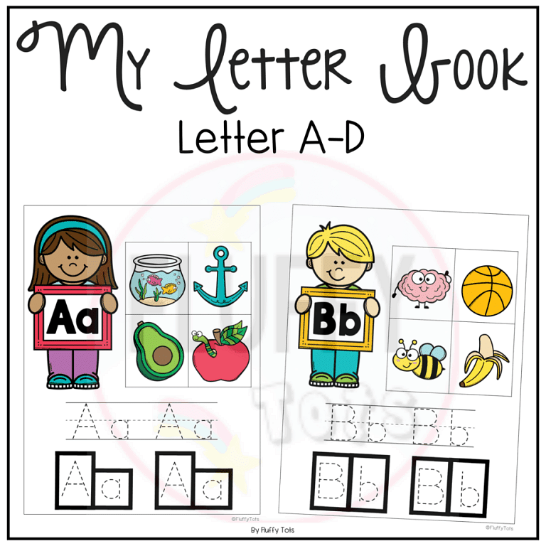 My Letter Book : FREE 2 Sets of Letter Activities