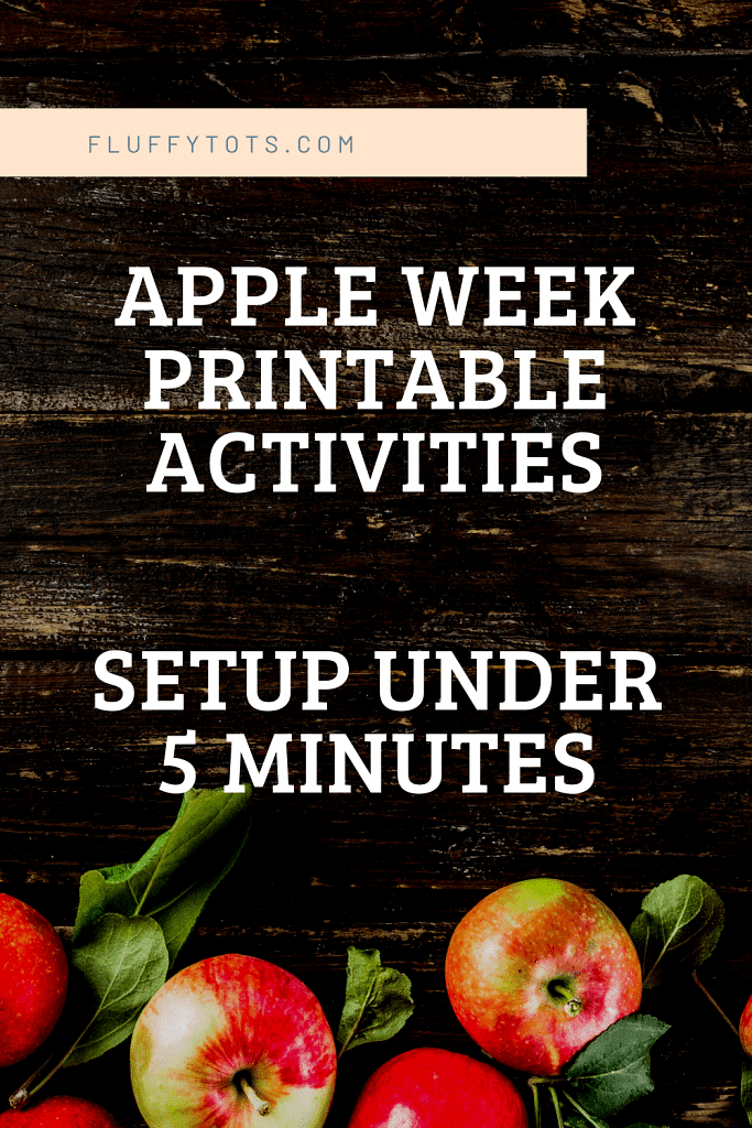 11 FREE Apple Themed Printable: Exciting Activities for Preschool and Toddlers! 2