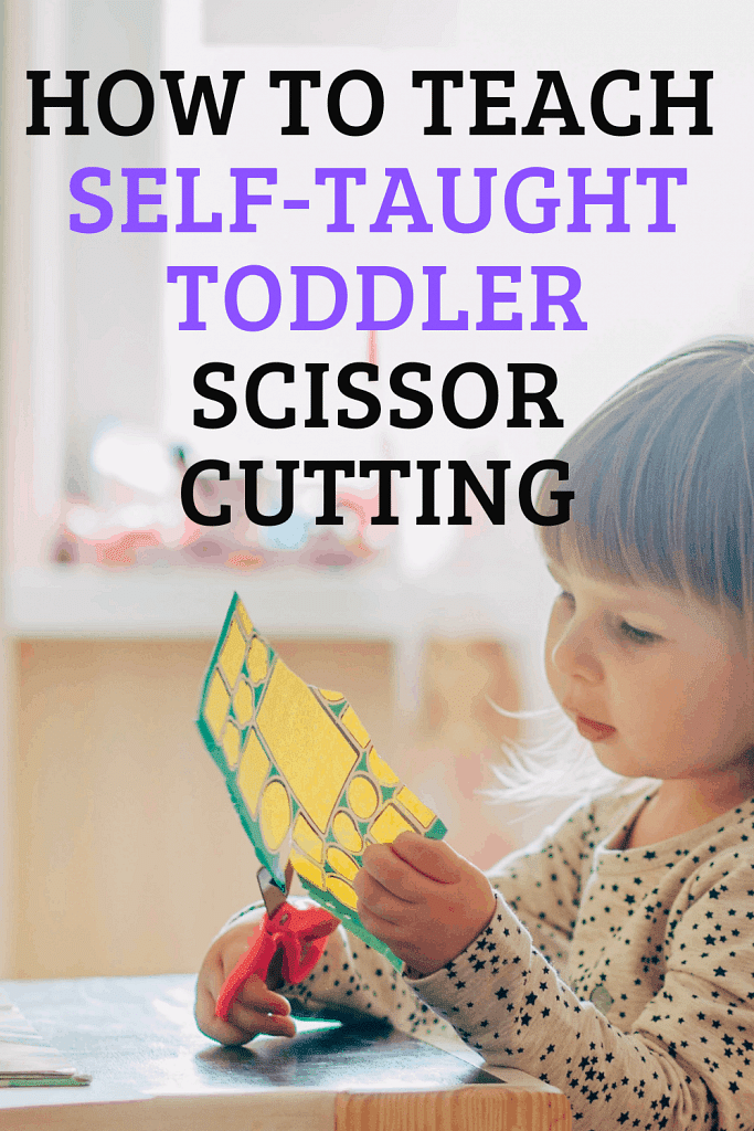 How My 2-Years Old Practice Scissors Cutting by Herself 3