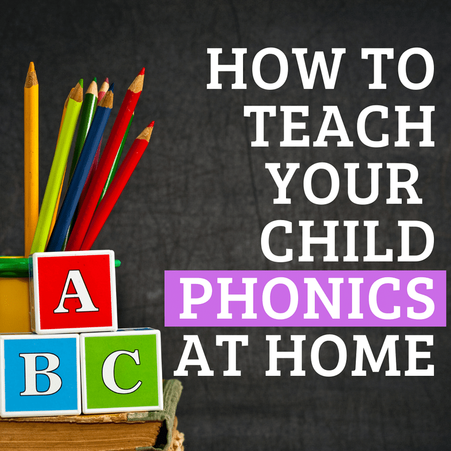 How to Teach Your Child Phonics at Home 1