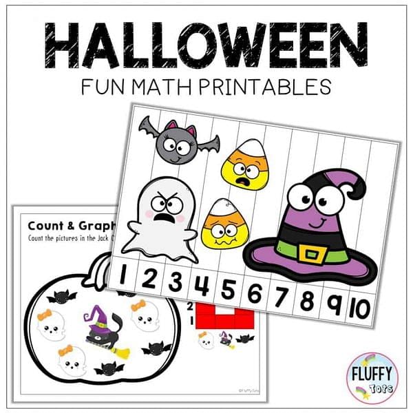 Halloween math activities for preschool