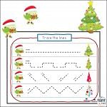 christmas worksheets for preschool