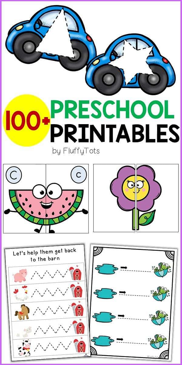 preschool printables