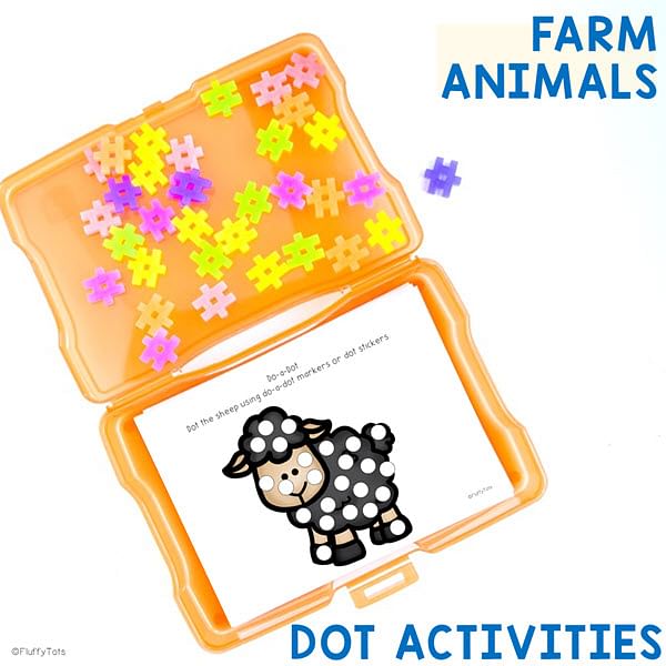 FARM ANIMALS ACTIVITIES FOR PRESCHOOLERS