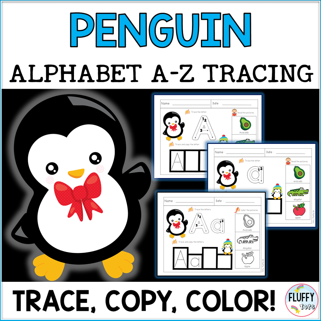 Penguin Theme Preschool Activities & Books 3